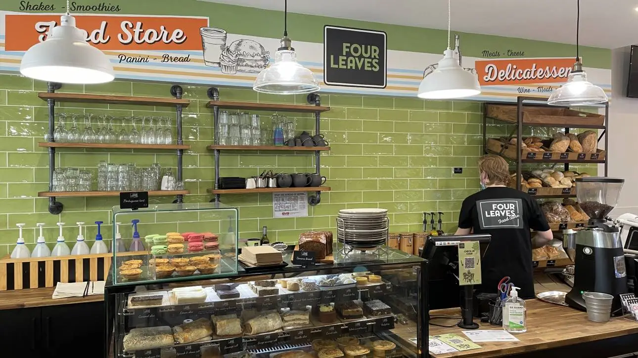 Four Leaves Food Store in Rosanna uses Prodigy Blend Coffee - smooth taste and ethically sourced